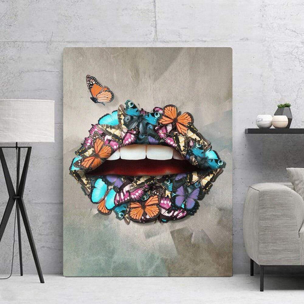 CANVAS - Butterfly Lips