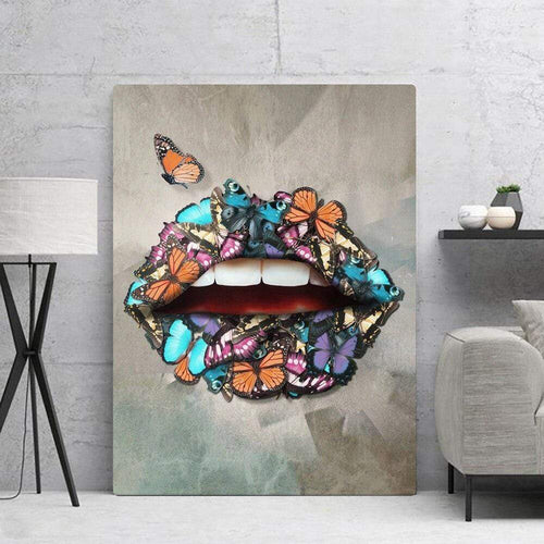 CANVAS - Butterfly Lips