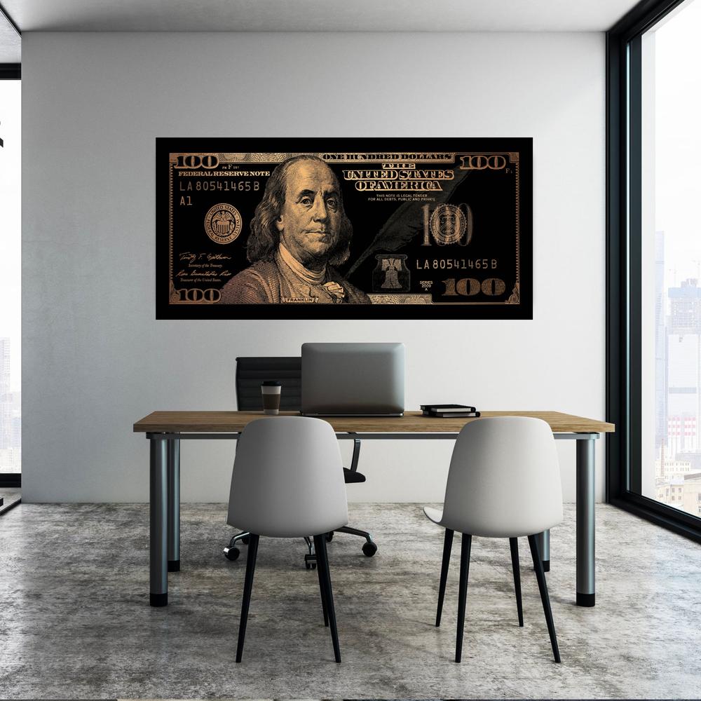 CANVAS - 100 Dollar $