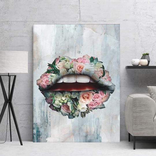 CANVAS - Flower Lips