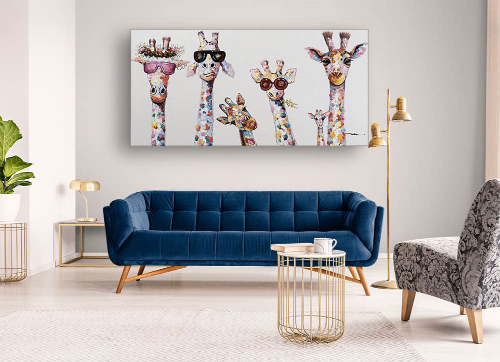 CANVAS - POP Giraffes