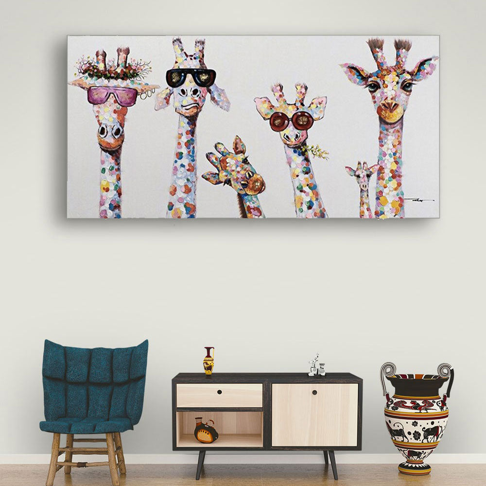 CANVAS - POP Giraffes