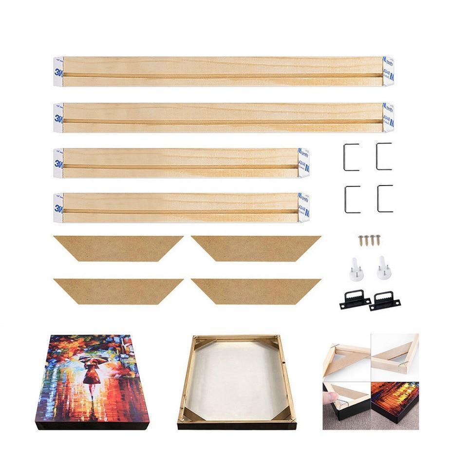 Natural Wood Frame For Canvas
