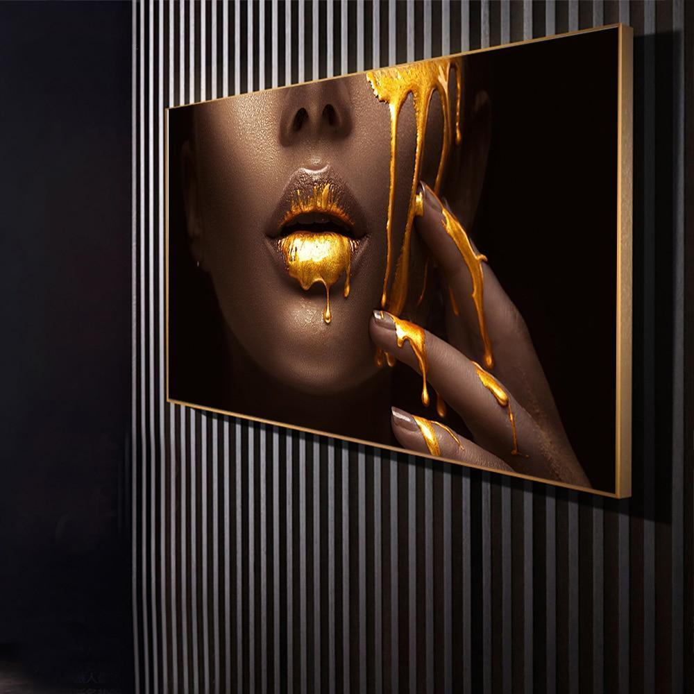 CANVAS - Golden Face