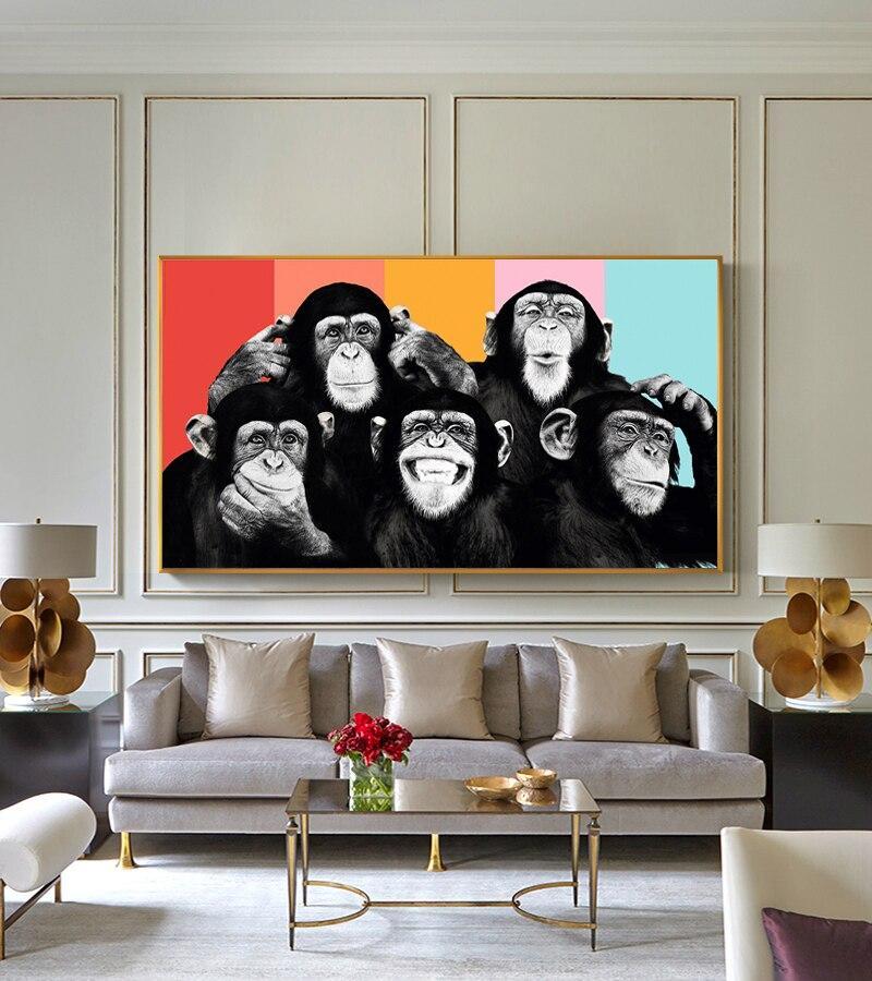 CANVAS - Funny Monkeys