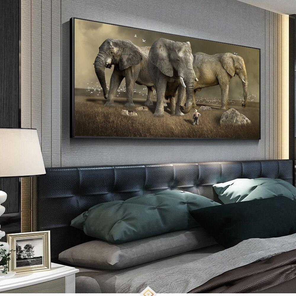 CANVAS - African Elephant