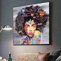 CANVAS - African Woman - Modern Art