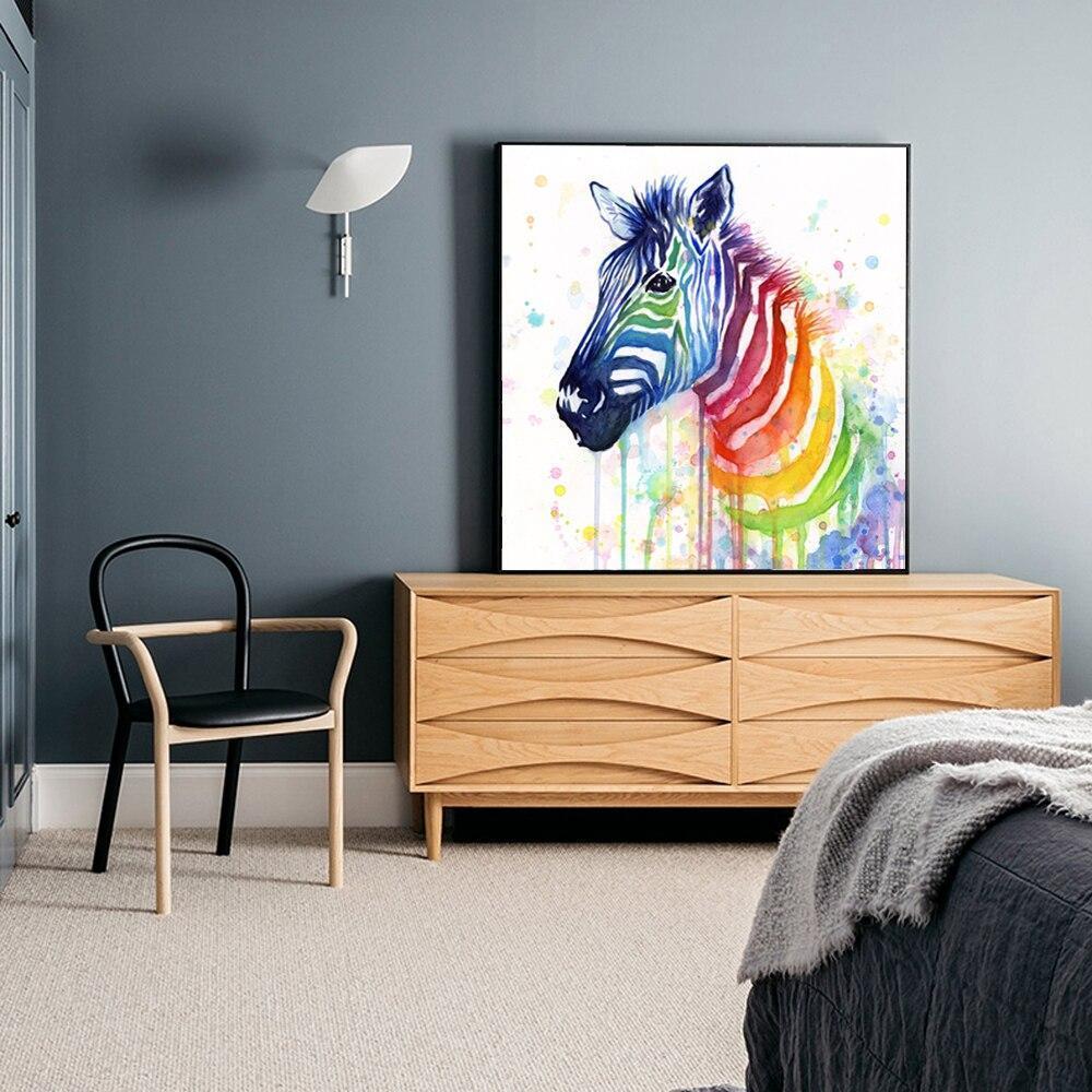 CANVAS - The Colorful Zebra