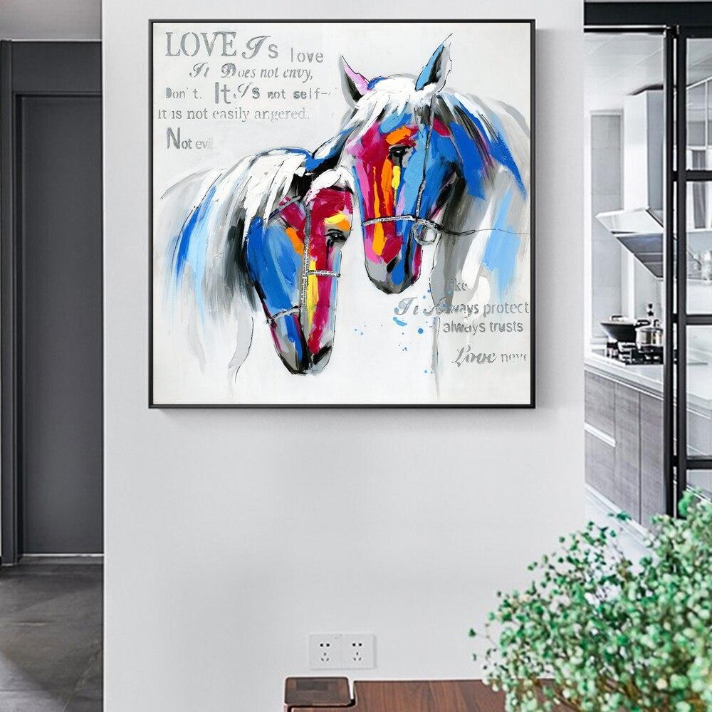 CANVAS - Horse - Love is Love