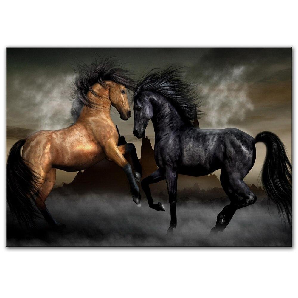 CANVAS - Horses Battle