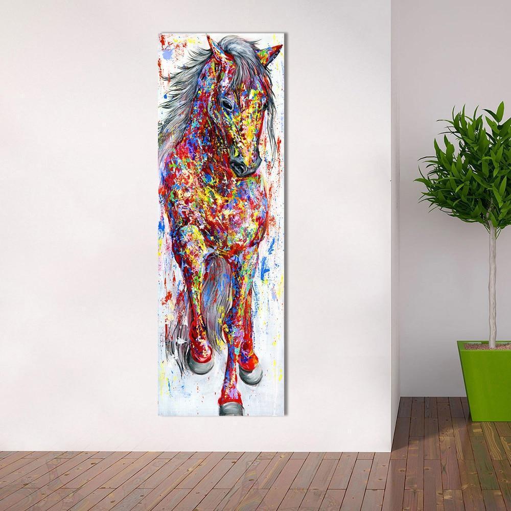 CANVAS - Colored Horse