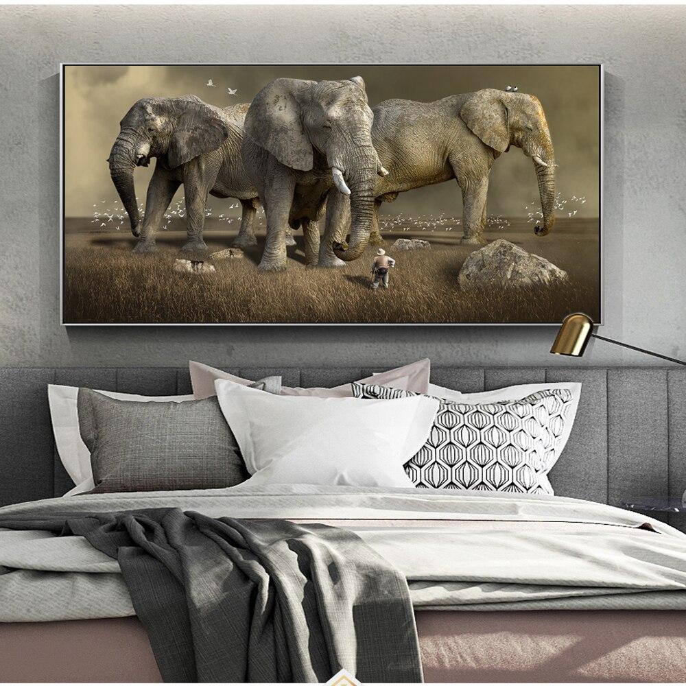 CANVAS - African Elephant