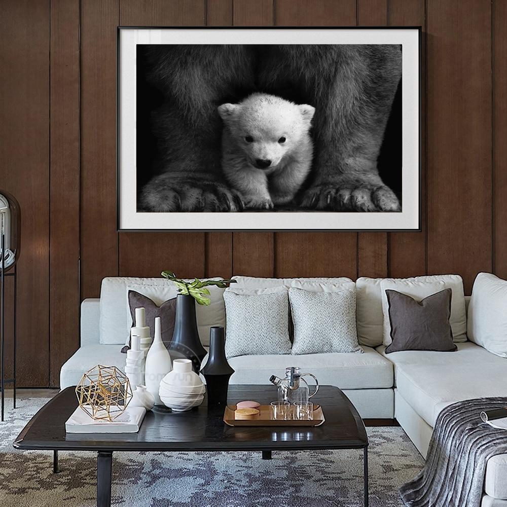 CANVAS - White Bear Cub