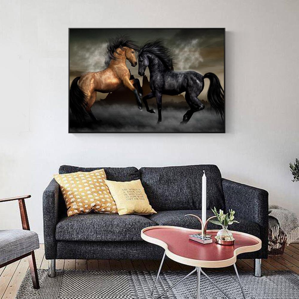 CANVAS - Horses Battle