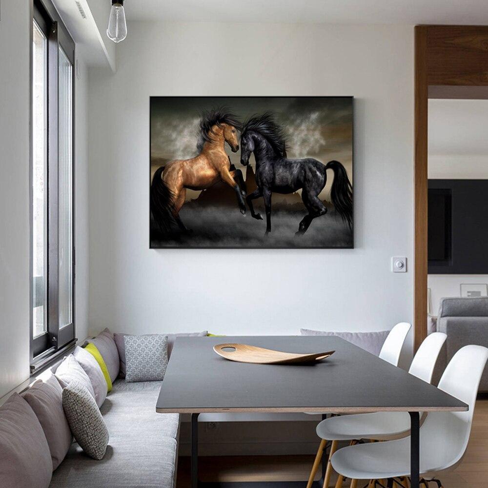 CANVAS - Horses Battle
