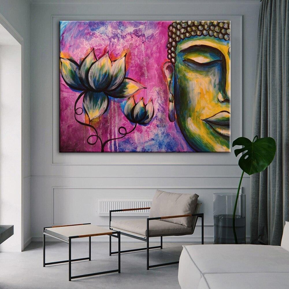 CANVAS - Bouddha & The Lotus
