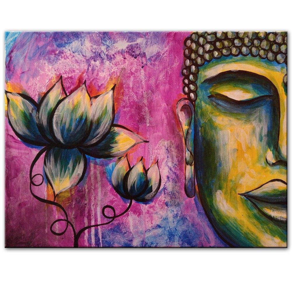 CANVAS - Bouddha & The Lotus
