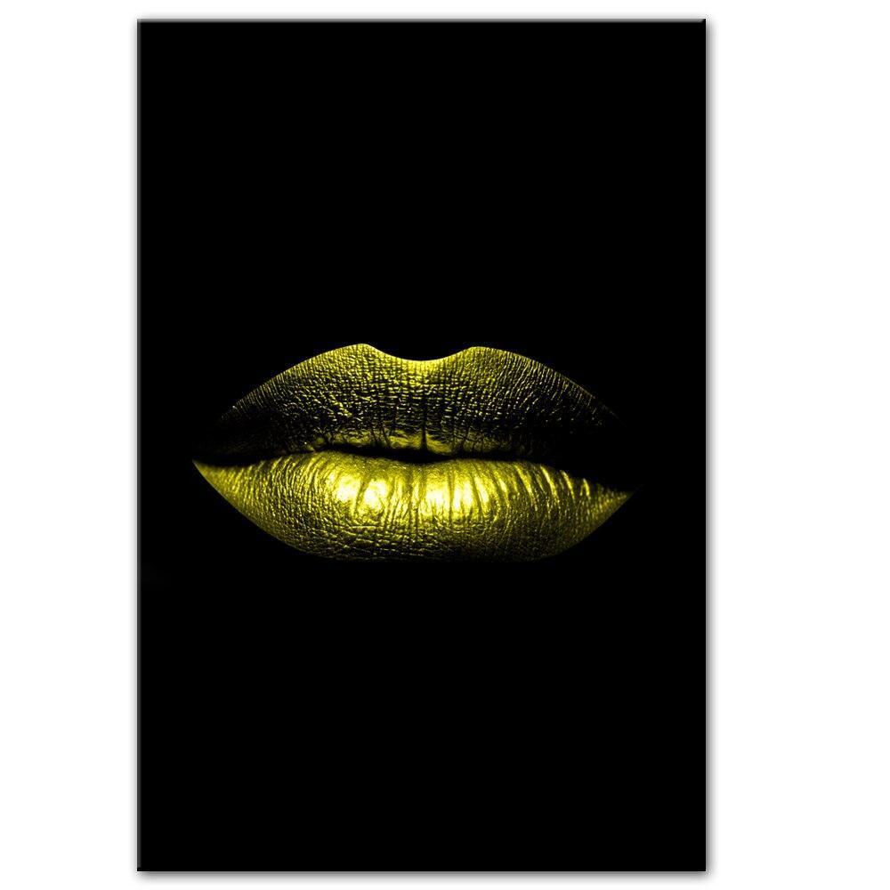 CANVAS - Golden Lips