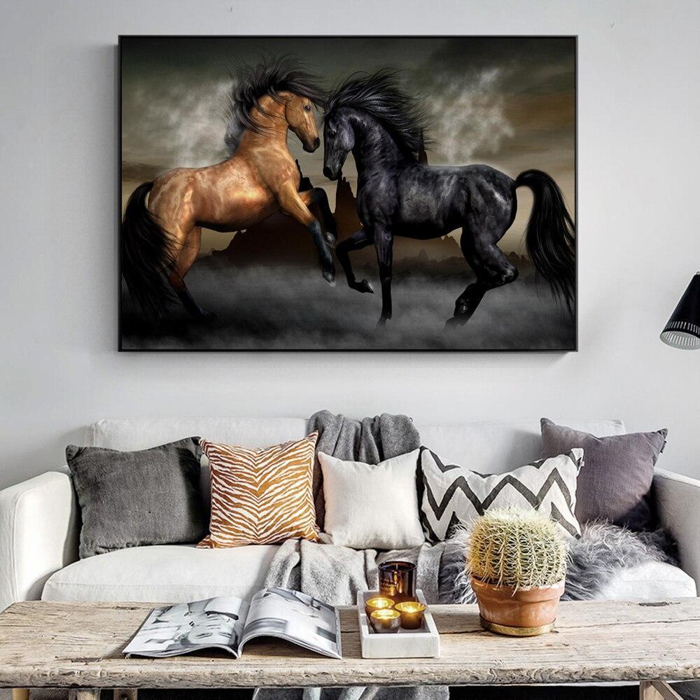 CANVAS - Horses Battle