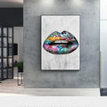 CANVAS - Street Art Lips