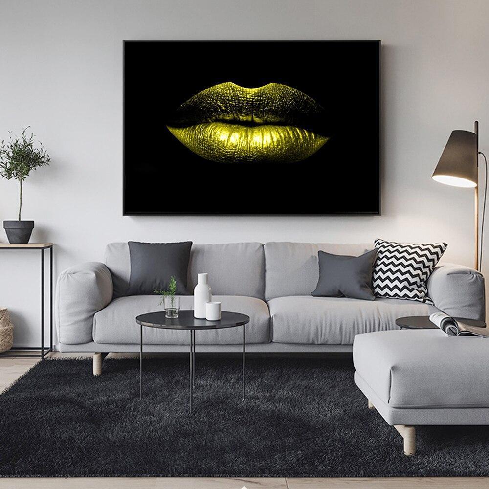 CANVAS - Golden Lips