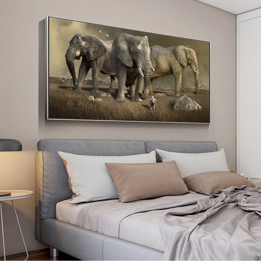 CANVAS - African Elephant