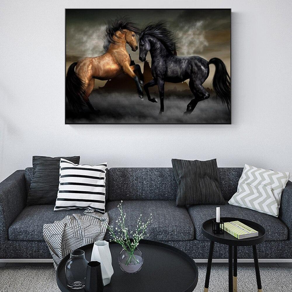 CANVAS - Horses Battle