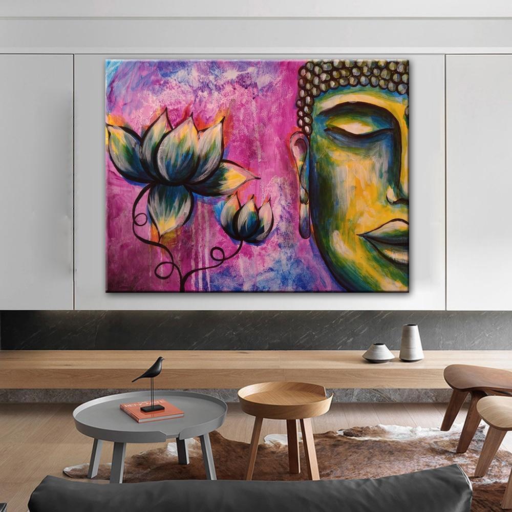 CANVAS - Bouddha & The Lotus