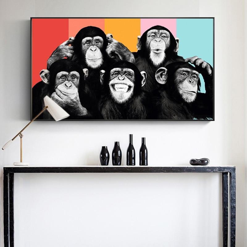 CANVAS - Funny Monkeys