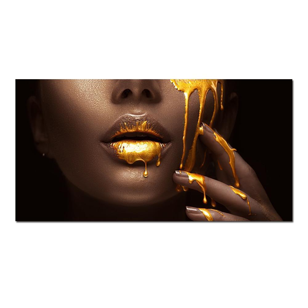 CANVAS - Golden Face