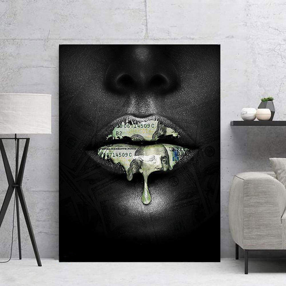 CANVAS - Dollar Lips