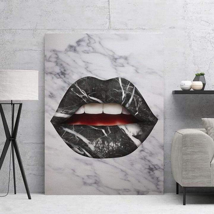 CANVAS - Marble Lips