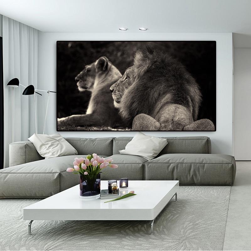 CANVAS - Lion - The King & The Queen