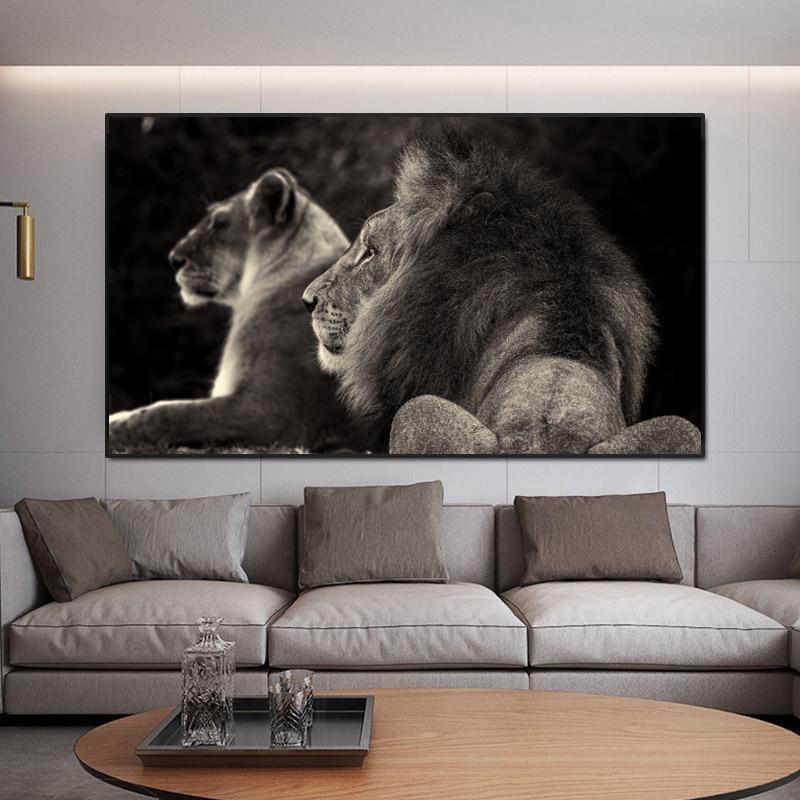 CANVAS - Lion - The King & The Queen