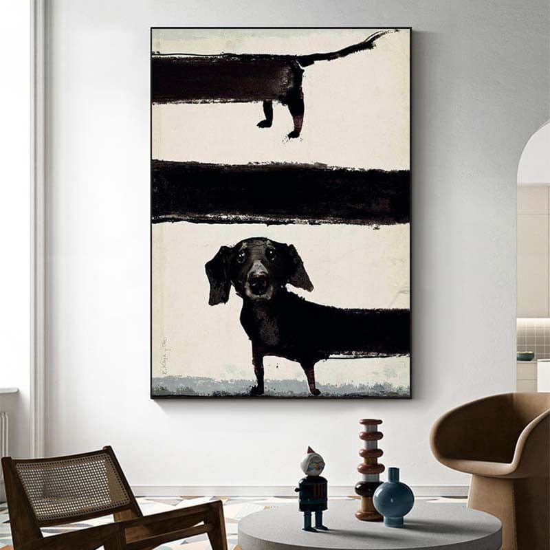 CANVAS - Sausage Dog