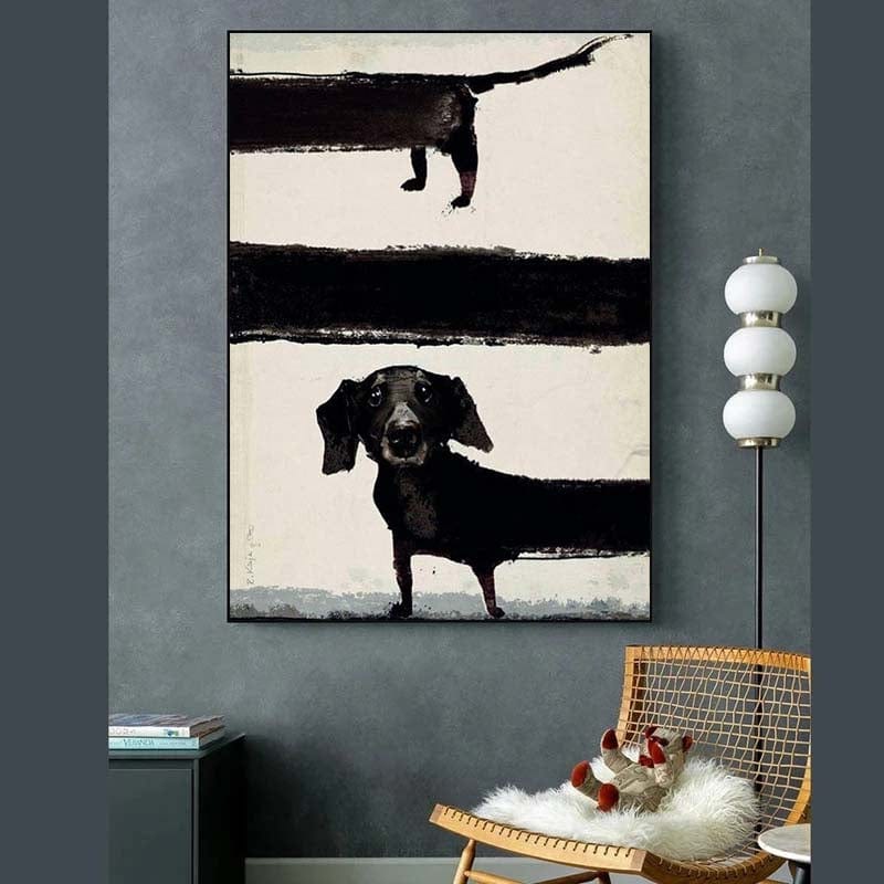 CANVAS - Sausage Dog