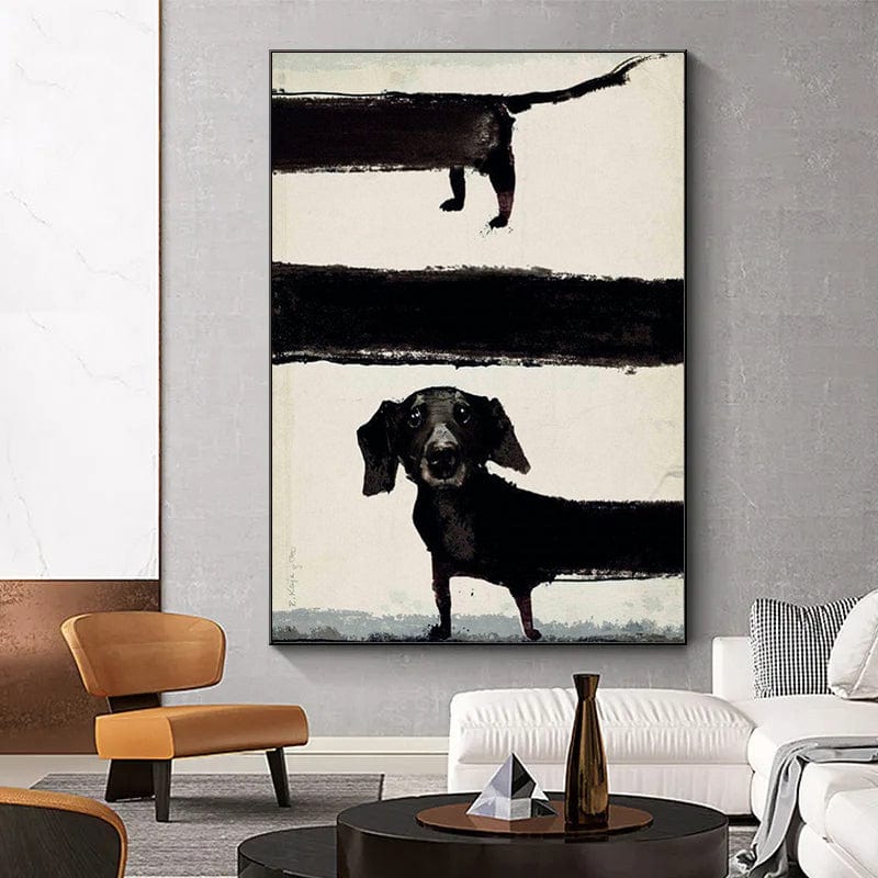 CANVAS - Sausage Dog