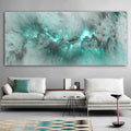 CANVAS - Turquoise Cloud