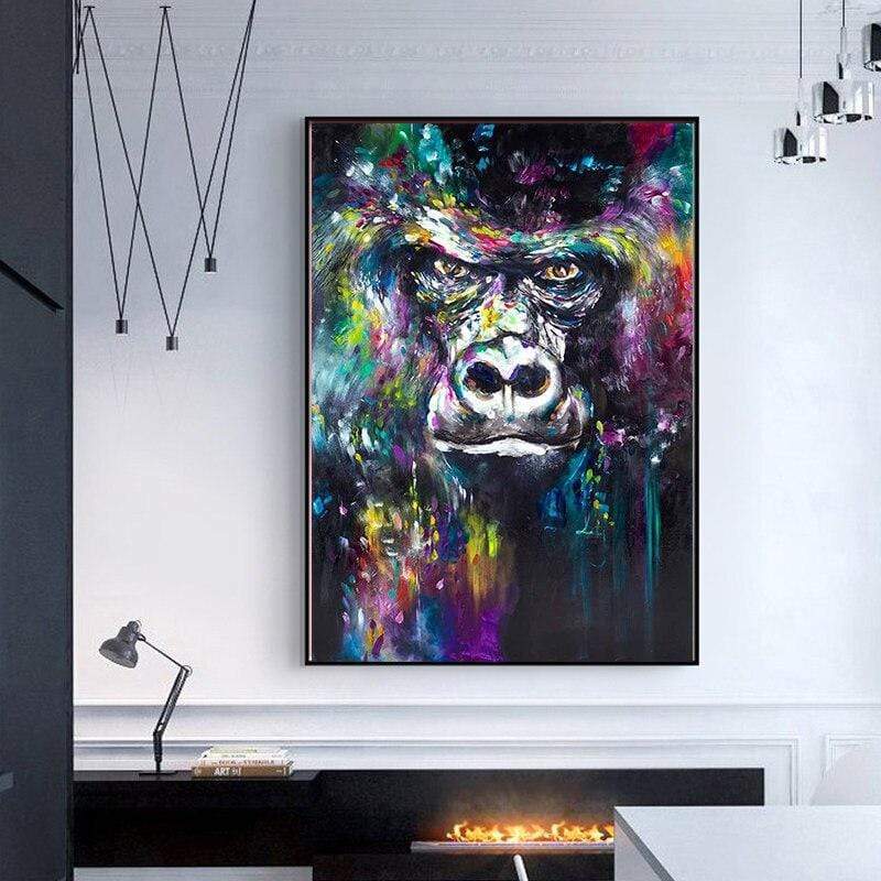 CANVAS - Colorful Gorilla
