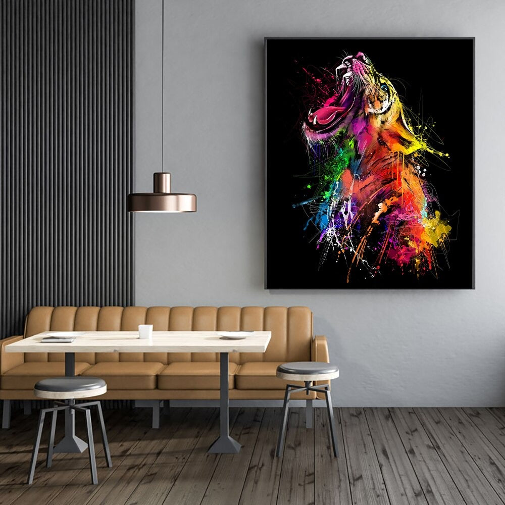 CANVAS - Colorful Tiger