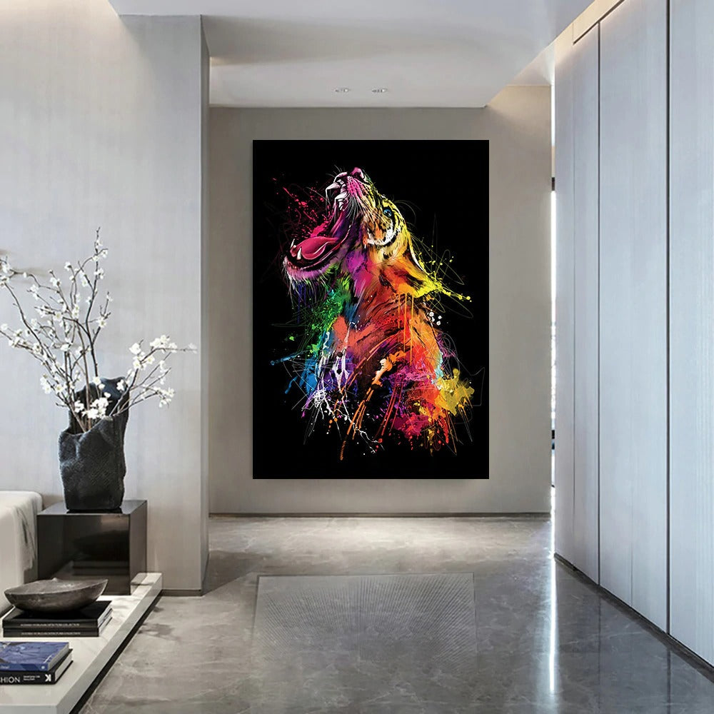 CANVAS - Colorful Tiger