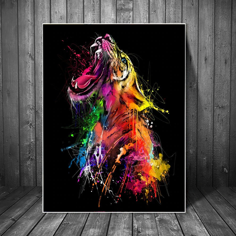 CANVAS - Colorful Tiger
