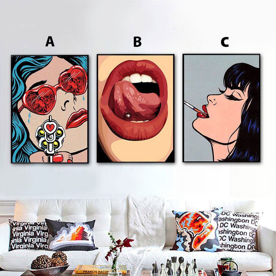 CANVAS - Lady - Comics