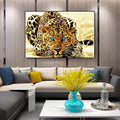 CANVAS - Blue-Eyed Leopard