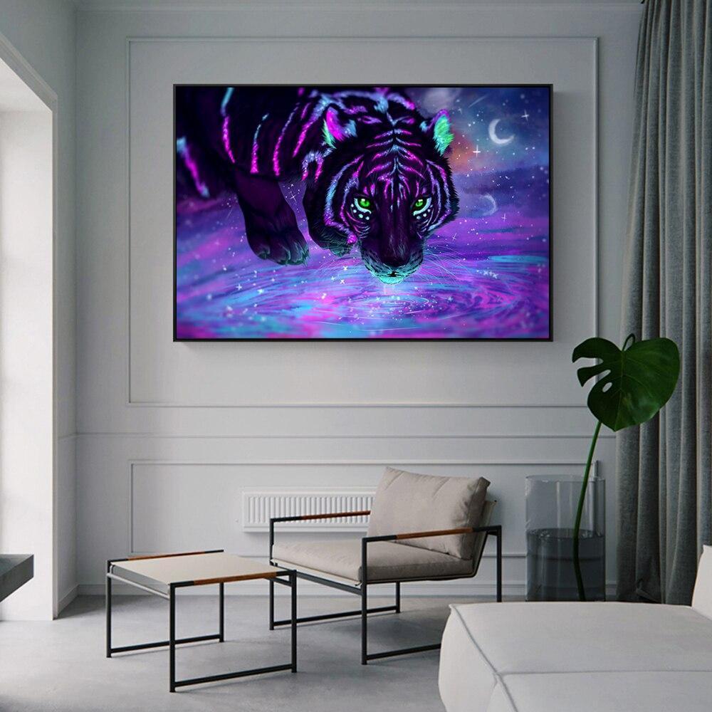 CANVAS - Galaxy Tiger