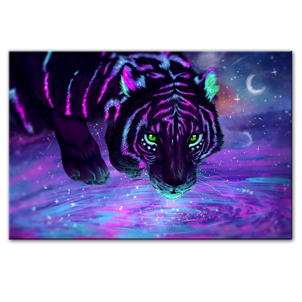 CANVAS - Galaxy Tiger